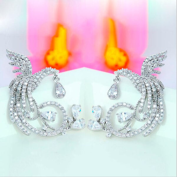 Luxury Jewelry White&Rose Gold color