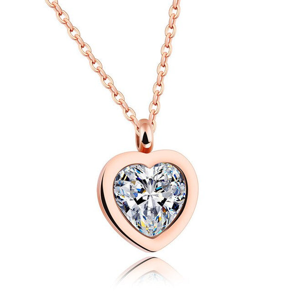 Fashion Romantic LOVE Heart  Necklace