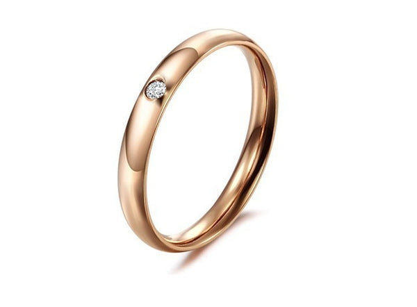 Simple Classic Rose Gold/Silver Color