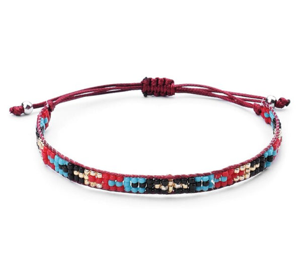 Bohemia Handmade weaved Beads Bracelet