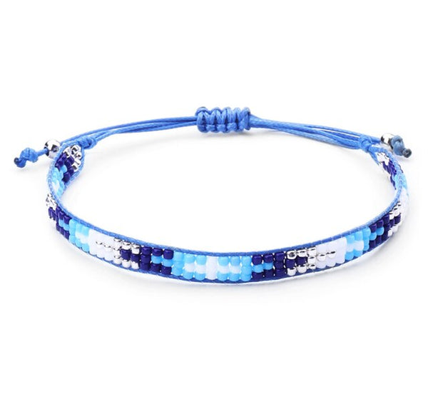 Bohemia Handmade weaved Beads Bracelet