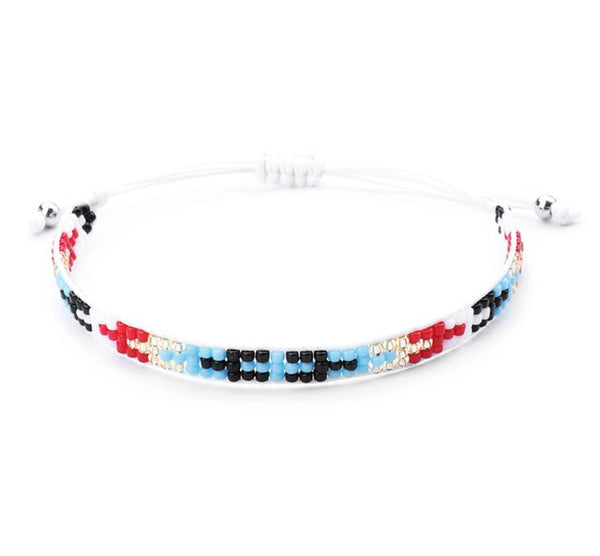 Bohemia Handmade weaved Beads Bracelet