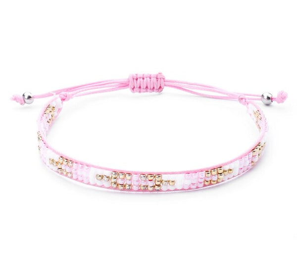 Bohemia Handmade weaved Beads Bracelet