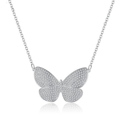 Luxury Delicate Elegant Butterfly  Necklace