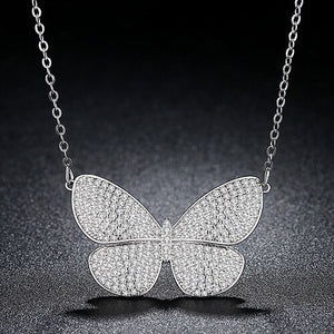 Luxury Delicate Elegant Butterfly  Necklace