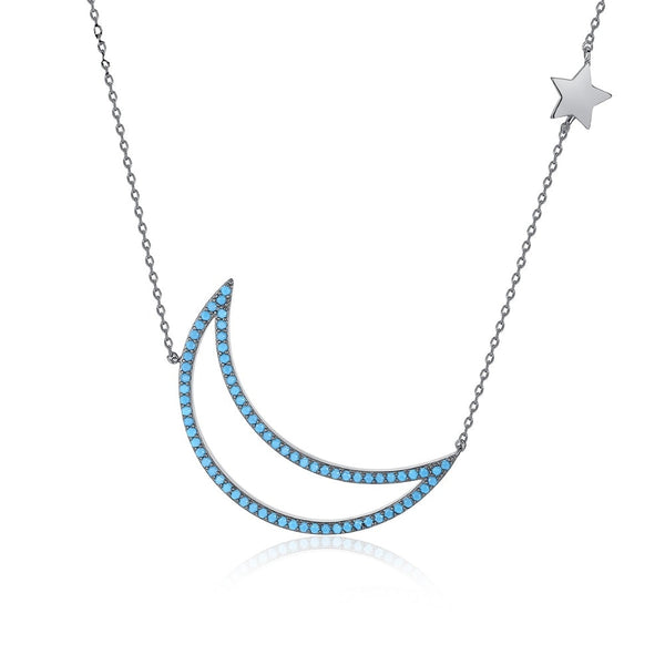 Fashion Elegant Moon  Necklace