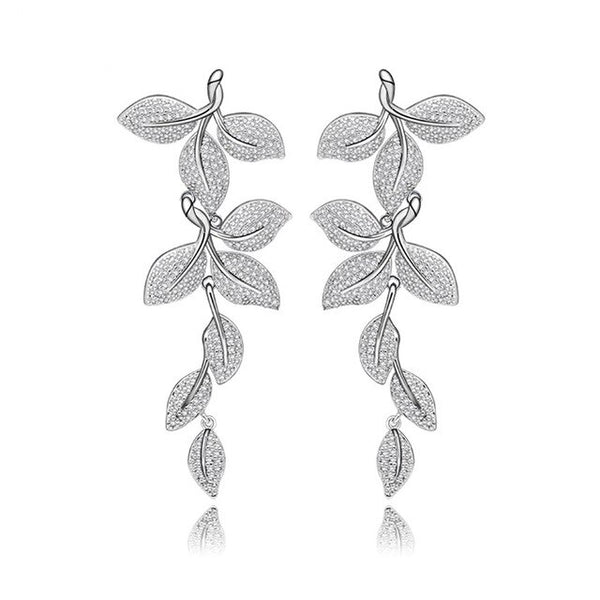 Luxury Elegant Leaf Shape woman