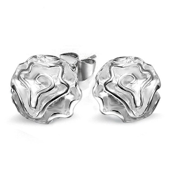Trendy Rose FLOWER Dangle Earring for
