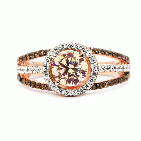 Classic Rose Gold/Silvery Rings