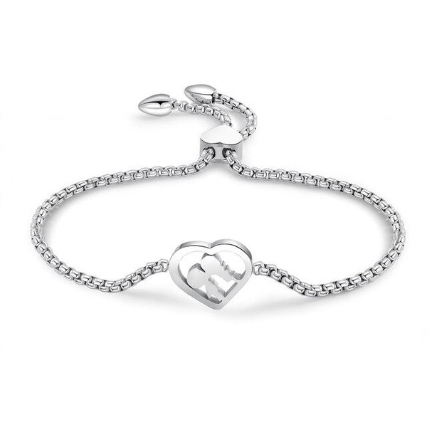 Trendy Charm Handcuffs Stainless Steel woman