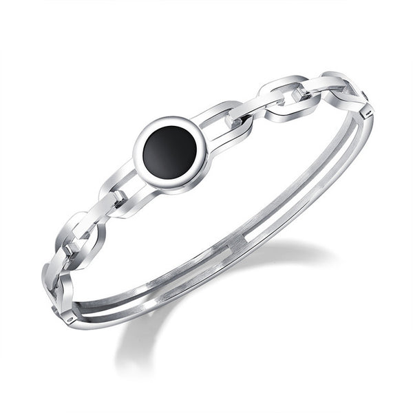 Trendy Hollow out Stainless Steel