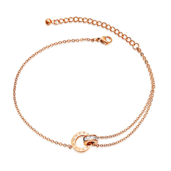 Stainless Steel Round Women