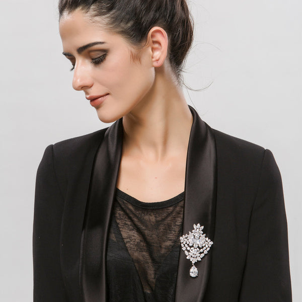 Luxury Delicate Flower Brooches