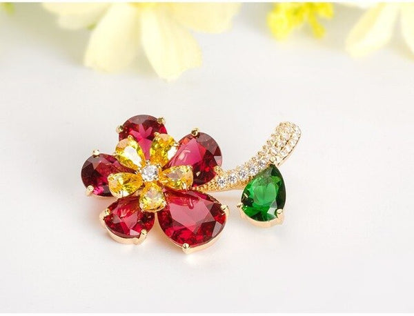 Fashion Beauty Flower Women Brooches